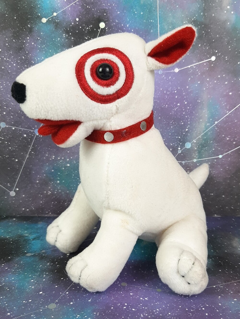 2011 Target Bullseye Plush Plain Dog Stuffed Animal